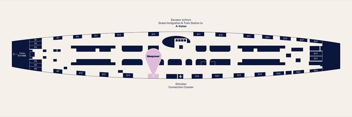 Sleepover DXB 3B map